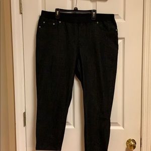 Boston Proper Pull-on Demin Crops